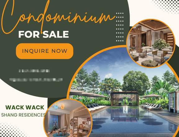 Wack Wack by Shang 169.12 sqm 3-bedroom Condo For Sale in Mandaluyong