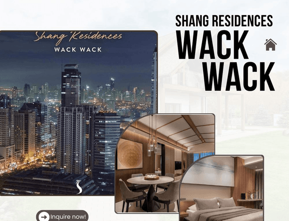 Wack Wack by Shang 142.01 sqm 2-BR Condo For Sale in Mandaluyong