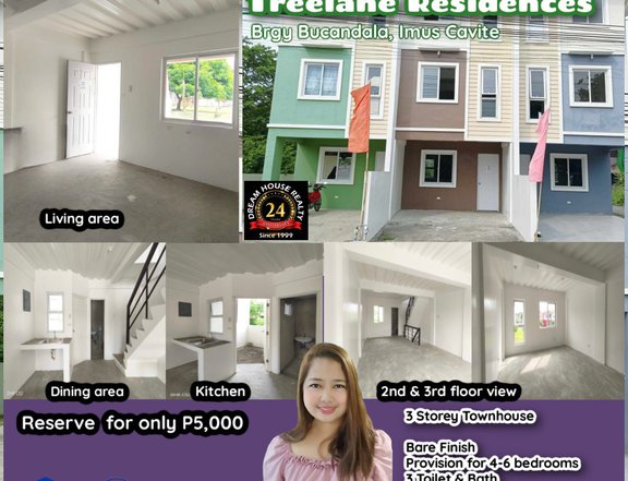 Affordable Townhouse 5 Bedrooms For Sale in Imus Cavite