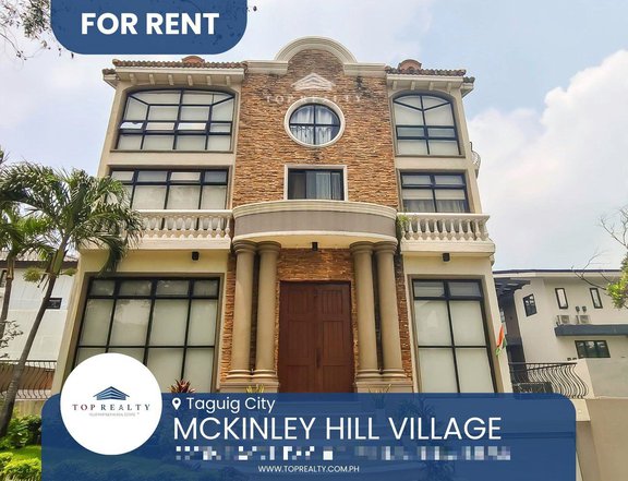 House for Rent in Mckinley Hill Village, Taguig City