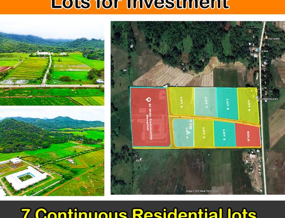 7,248 m2 / 1.79 Acres Prime Subdivided Residential Lots for Investment Opportunities