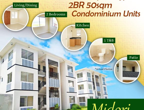 FREE PARKING PRE SELLING CONDO UNIT FOR SALE IN ANTIPOLO RIZAL - MIDORI TERRACES