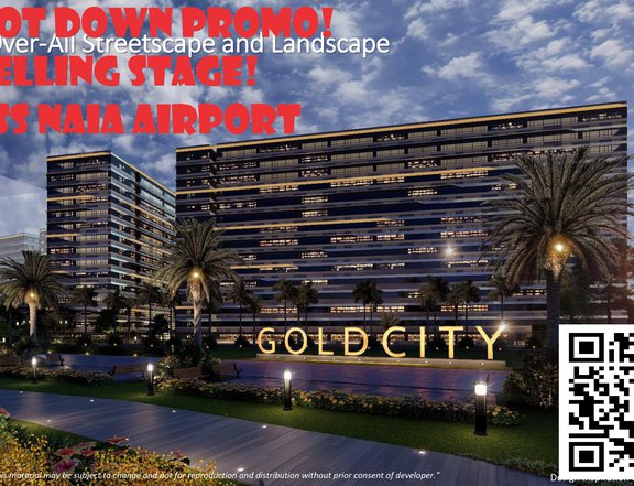 for sale SMDC CONDO across NAIA AIRPORT gold residence NO SPOT DOWN