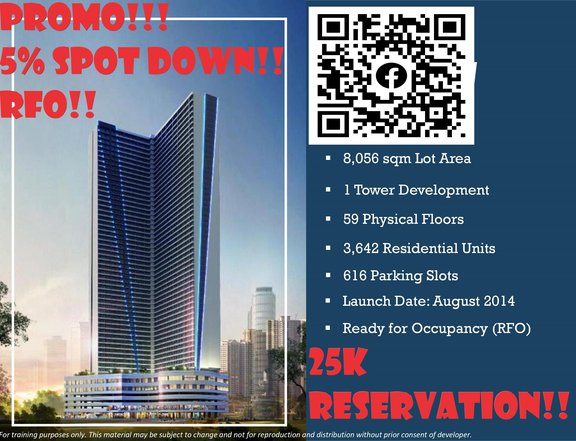SMDC condo near RCBC plaza AIR RESIDENCE RENT TO OWN condo