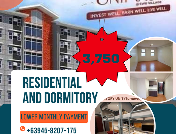 Fully Furnish  Dormitory / Residential unit near SWU