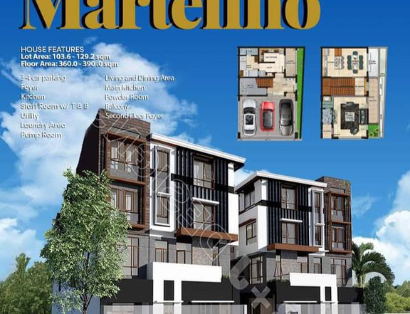 Pre-selling 4-bedroom Townhouse For Sale in Quezon City