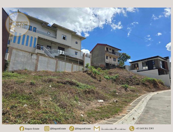 LOT FOR SALE IN A GATED SUBD. AT RICHGATE SQUARE, CAMP 7, BAGUIO CITY