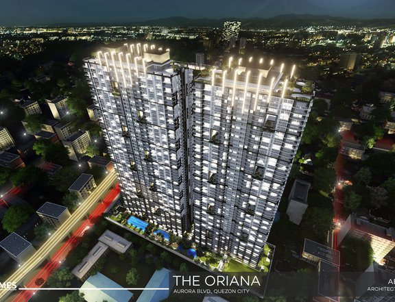 2BR The Oriana | Preselling Near LRT-2 Anonas Ateneo Araneta Center UP