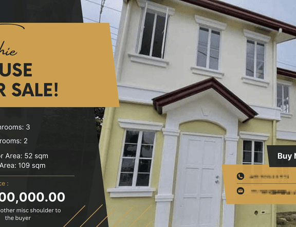 3 BEDROOM SOPHIE SINGLE ATTACHED FOR SALE IN GENERAL TRIAS CAVITE