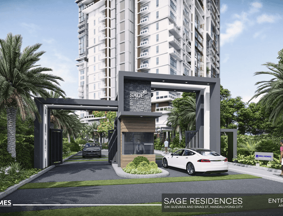 Studio Type Condo Unit at Sage Residences in Mandaluyong, Close to SM Megamall