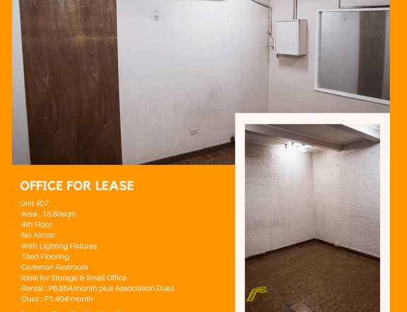 For Rent Commercial Office in San Antonio, Pasig City