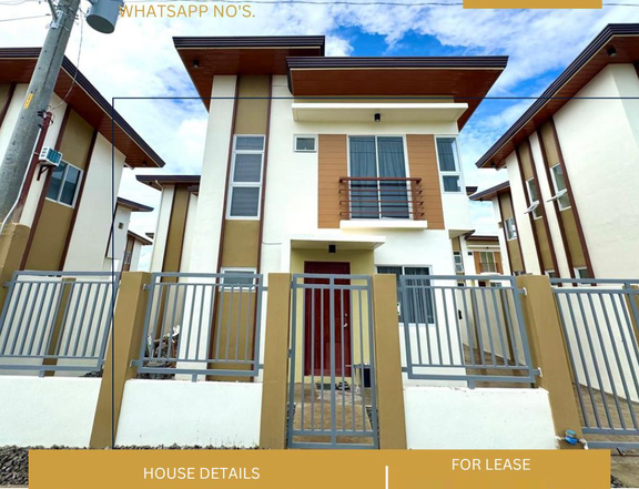 3-bedroom Single Detached House For Rent