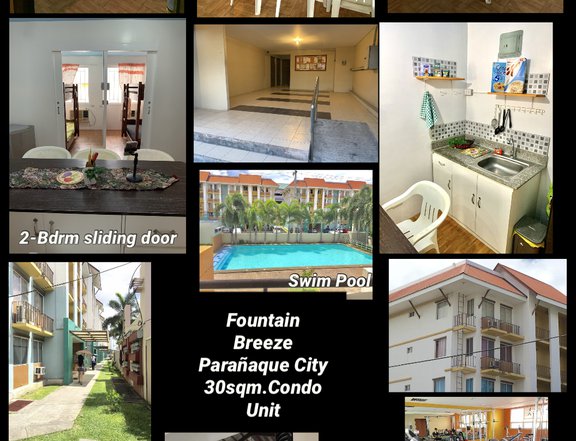 30.00 sqm 2-bedroom Condo For Sale Sucat Paranaque