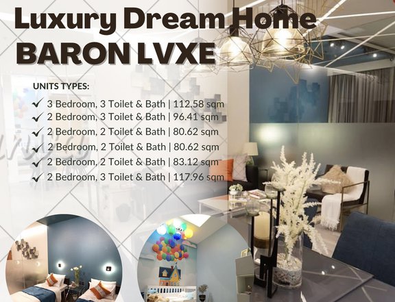 112.58 sqm 3 Bedrooms Luxury Condo  For Sale in San Juan