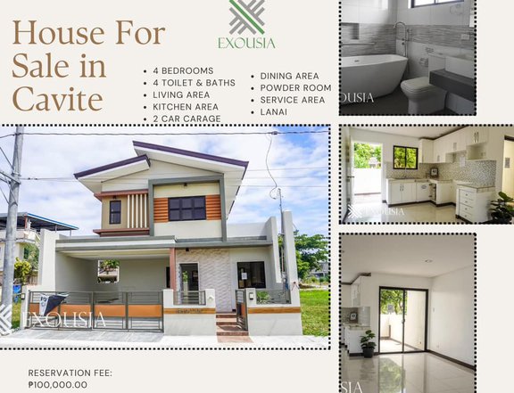 Single Attached House and Lot For Sale in Anabu Imus Grand Parkplace