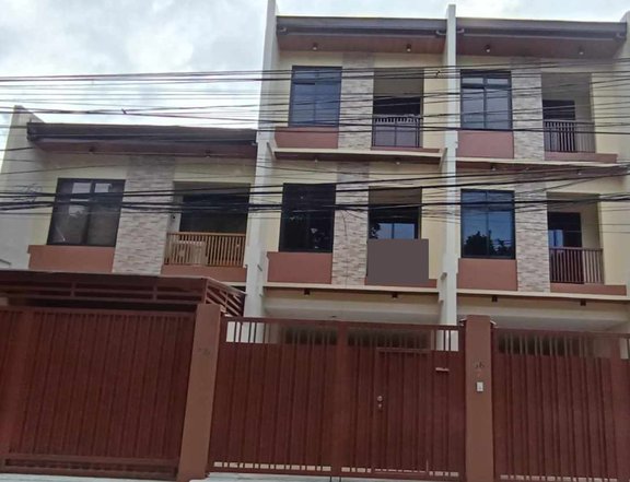 4-bedroom 3 Storey Townhouse For Sale in Tandang Sora Quezon City