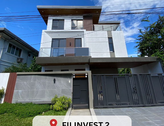 Ready for occupancy 3-story Brand New House for Sale: Filinvest 2, Quezon City