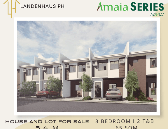 FOR SALE: BELOW MARKET VALUE 65 SQM HOUSE AND LOT, AMAIA SERIES NUVALI