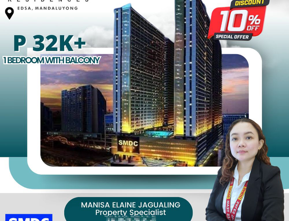 24.00 sqm 1-bedroom Condo For Sale in Mandaluyong Metro Manila
