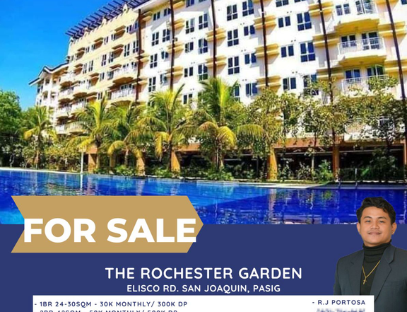 Rochester Garden in San Joaquin Pasig 30k monthly 300k dp to movein near BGC,MAKATI