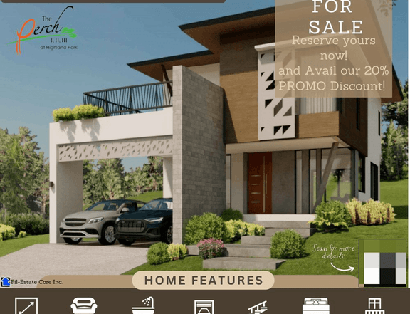 H&L The CASCADE VIEW, Uphill Model P28M, The PERCH HIGHLANDS, SVE ANTIPOLO (RFO)