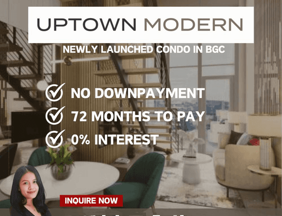 UPTOWN MODERN PRE-SELLING CONDO IN BGC