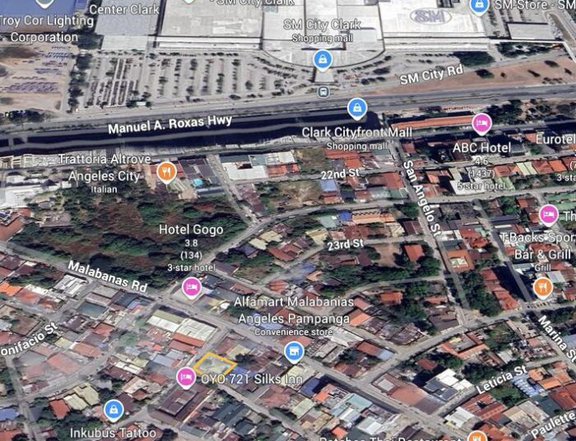 FOR SALE CORNER PROPERTY IN ANGELES CITY NEAR FIELDS AVENUE AND SM CLARK