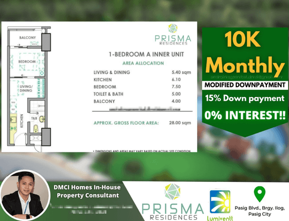 Prisma Residences - Pre Selling Condo in Pasig by DMCI Homes