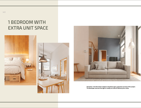 Comforting 34.06 sqm 1-bedroom Apartment at My Enso Loft by PH1 World Developer in Quezon City