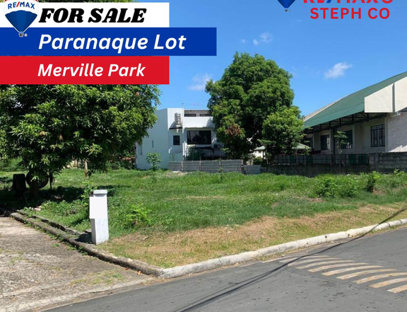 For Sale Paranaque Lot in Merville Park: Spacious Residential Lot
