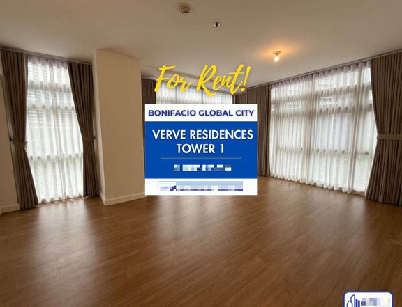 FOR RENT | BGC  Urban Villa at Verve Residences Tower 1