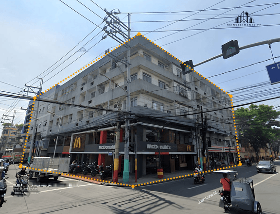 Income generating 5 Storey Prime Commercial /residential CORNER LOT in Manila City