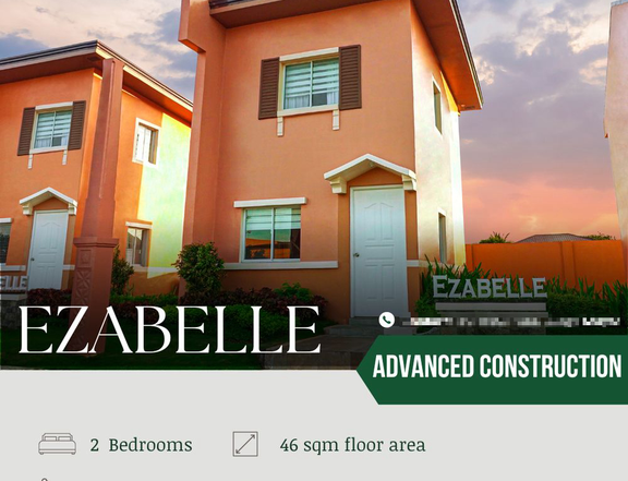 Advanced Construction 2-BR Ezabelle Unit in Camella Bacolod South