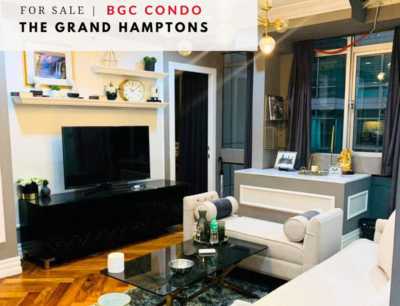 Rush Sale! BGC 2BR in Grand Hamptons, Bonifacio Global, Income