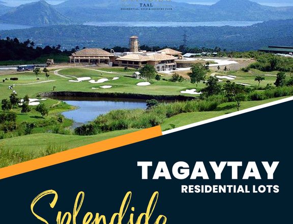 987 sqm Fairway Lot with view of Taal