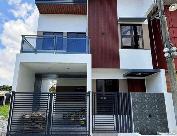 FOR SALE NEWLY BUILT TWO STOREY MODERN RESIDENTIAL HOUSE AND LOT IN PAMPANGA NEAR SM PAMPANGA