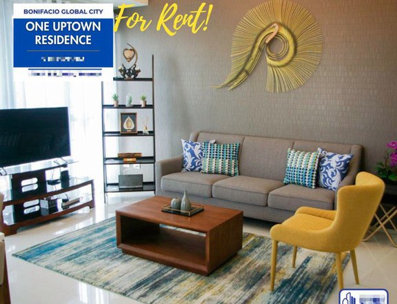 For Lease  2BR Condo at One Uptown Residences, BGC