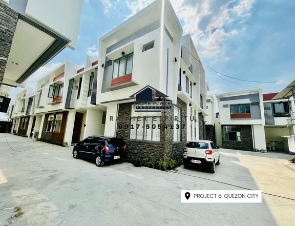 RFO 3-bedroom Townhouse For Sale in Quezon City / QC Metro Manila