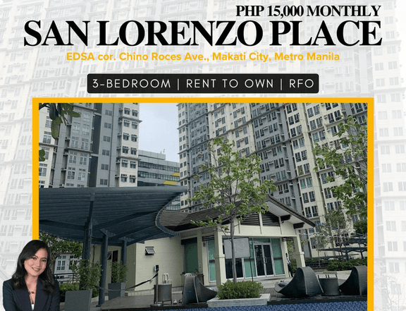 3BR RENT TO OWN CONDO IN MAKATI ALONG EDSA
