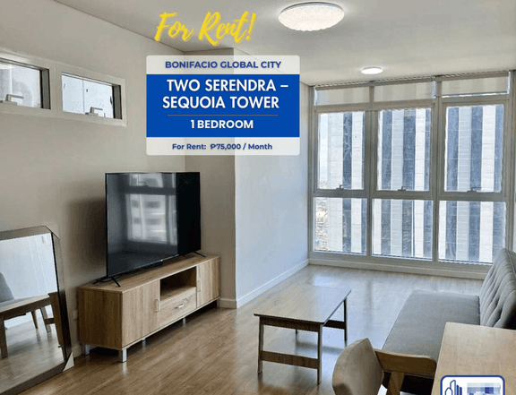 1Bedroom Fully Furnished | BGC - Two Serendra  Sequoia Tower