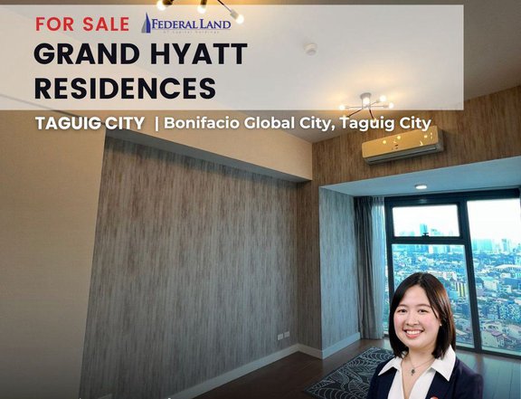 FOR SALE: BGC Grand Hyatt Residences 2BR Condo Unit in Taguig - West East Gallery Place