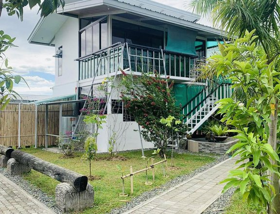 FOR SALE FARM LOT WITH TWO STOREY RESTHOUSE IN PAMPANGA