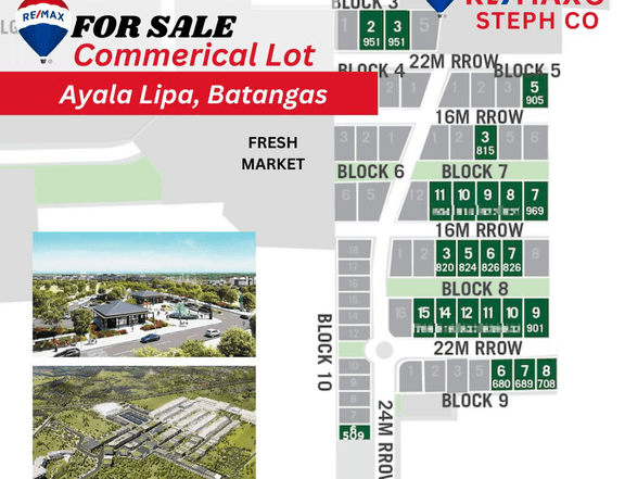 For Sale Commercial Lot, Lipa: 815 sqm, Commercial Lot - Premium Lot