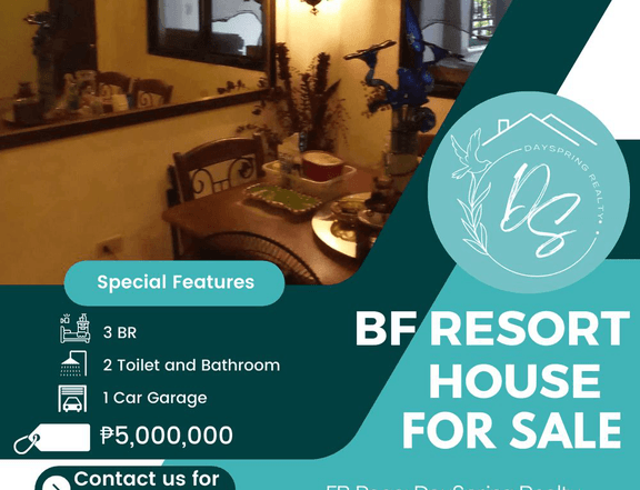 5M Townhouse for Sale in BF Resort Village