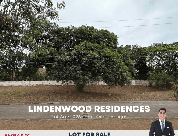 326 SQM Lot For Sale in Lindenwood Residences Muntinlupa