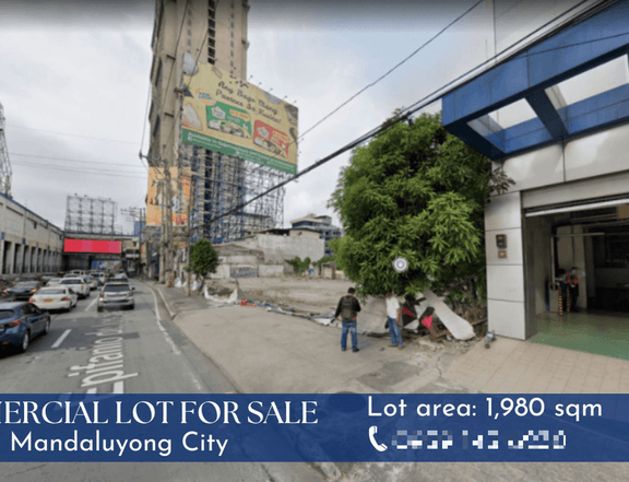 Commercial lot in EDSA Mandaluyong