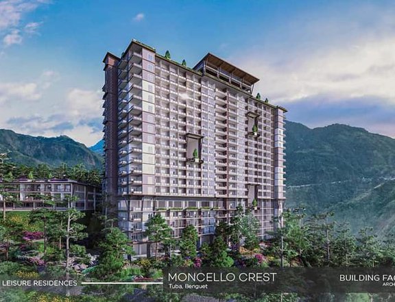 PRE SELLING CONDO UNITS FOR SALE IN TUBA BENGUET BAGUIO CITY - MONCELLO CREST BY DMCI HOMES