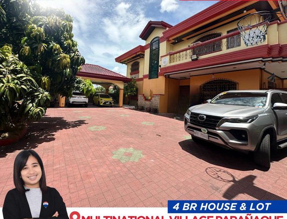 4 bedroom House and lot  For Sale in  Multinational Village  Paranaque