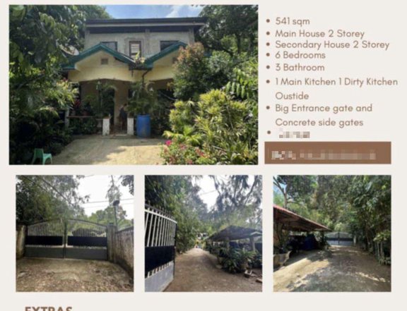 Two stories 6-bedroom House and Lot for Sale in Liloan Cebu