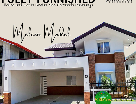 Fully Furnished house and lot 4 bedrooms 3 toilet and bath